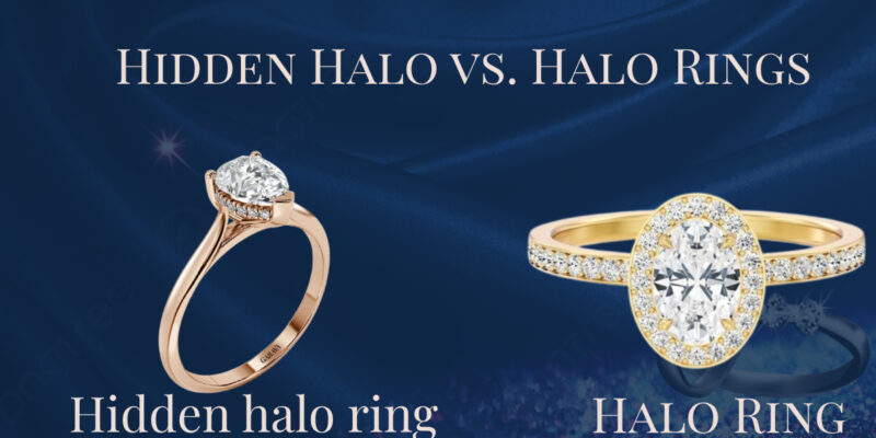 Hidden Halo vs. Halo Rings